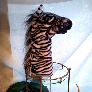 Furry Zebra Puppet 🦓🖤
